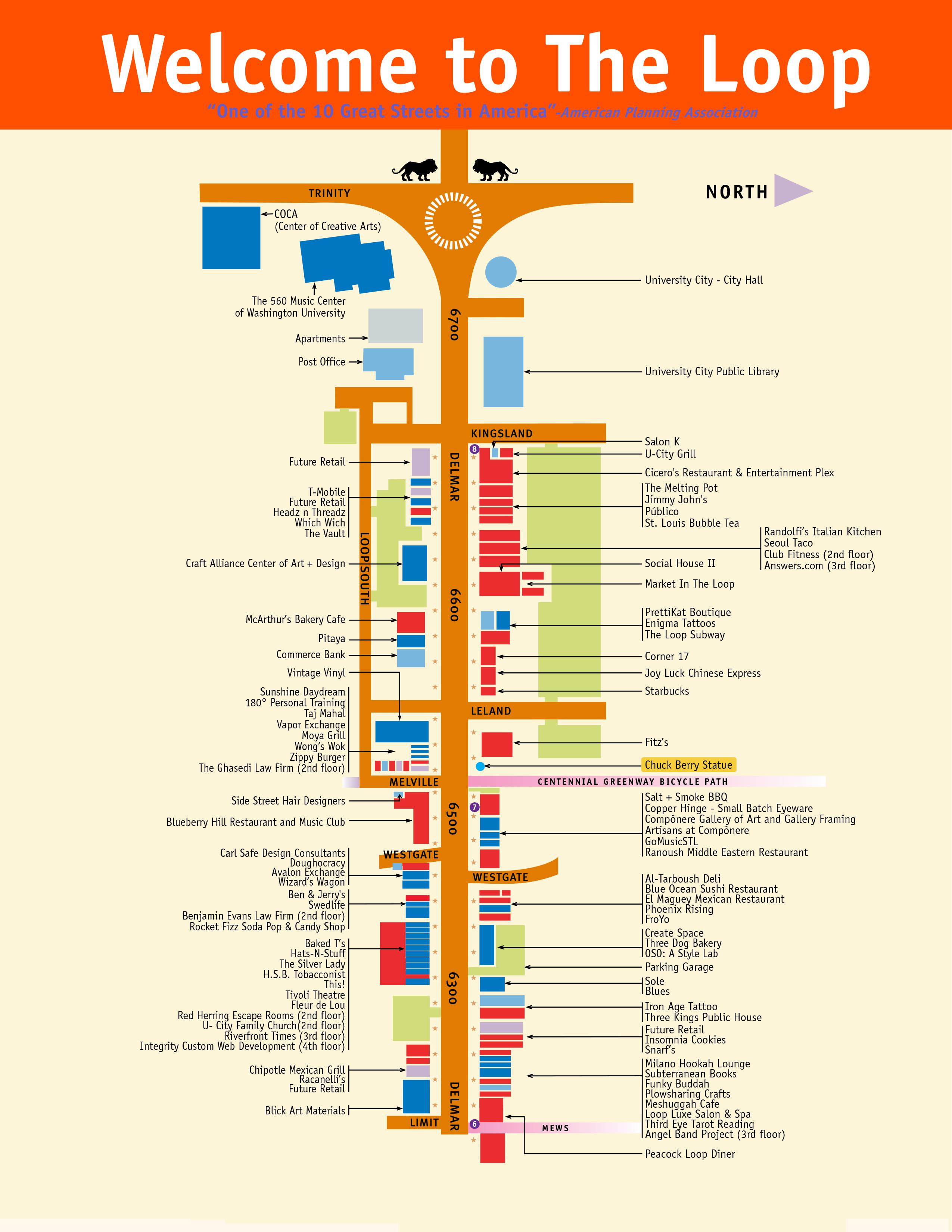 delmar_loop_map_2016page001 Visit The Loop