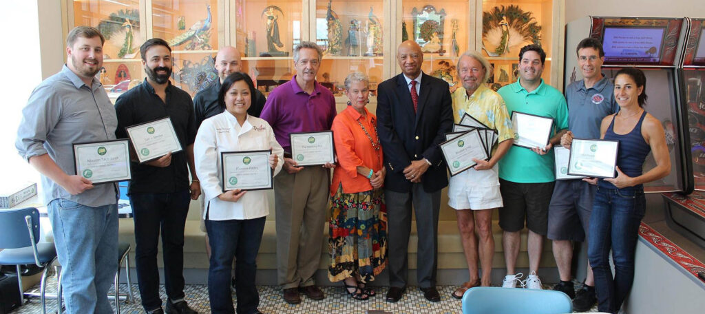 Green Dining Alliance Ceremony