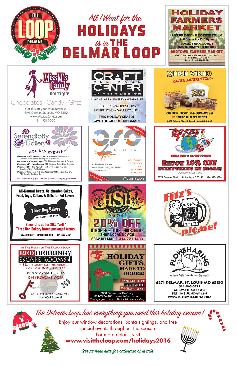 Holidays in the Delmar Loop 2016 Visit The Loop