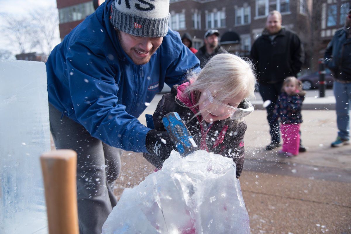 The weather cooperated for the 13th annual Loop Ice Carnival