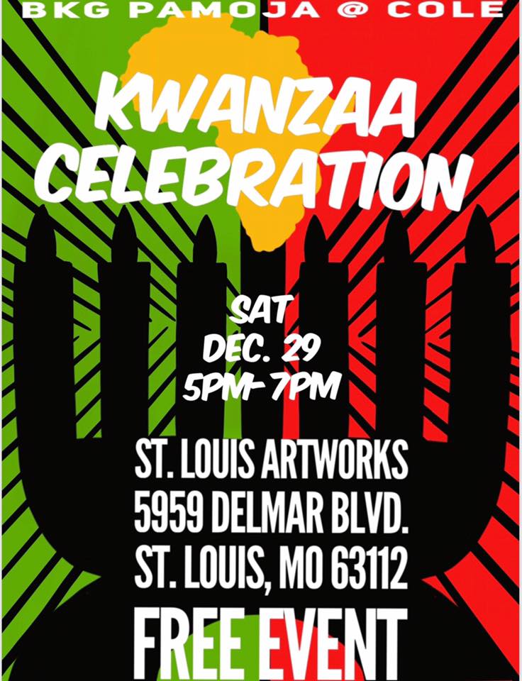 Kwanzaa Celebration is Saturday, December 29