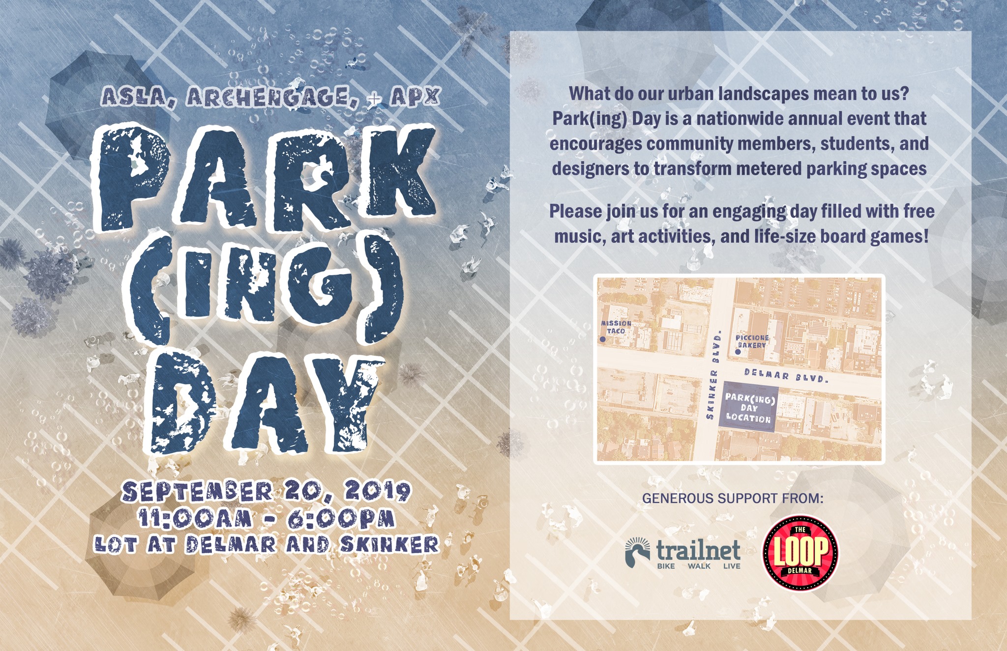 Park(ing) Day in the Delmar Loop – Friday, September 20th