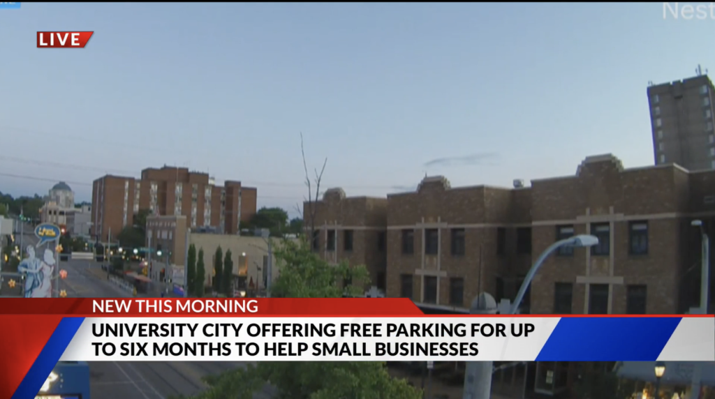 Free Parking in University City Loop