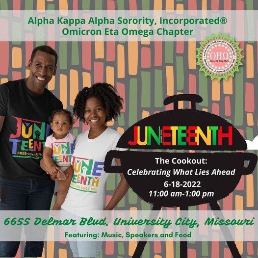 Juneteenth Celebration – Saturday, June 18th from 11 AM to 1 PM