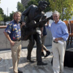 Chuck Berry Statue commissioned by Harry Weber