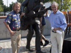 Chuck Berry Statue commissioned by Harry Weber