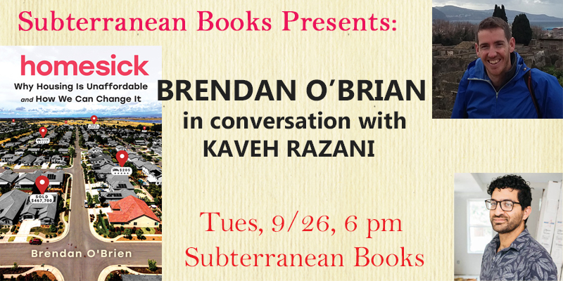 Author Event: Brendan O'Brien in Conversation with Kaveh Razani