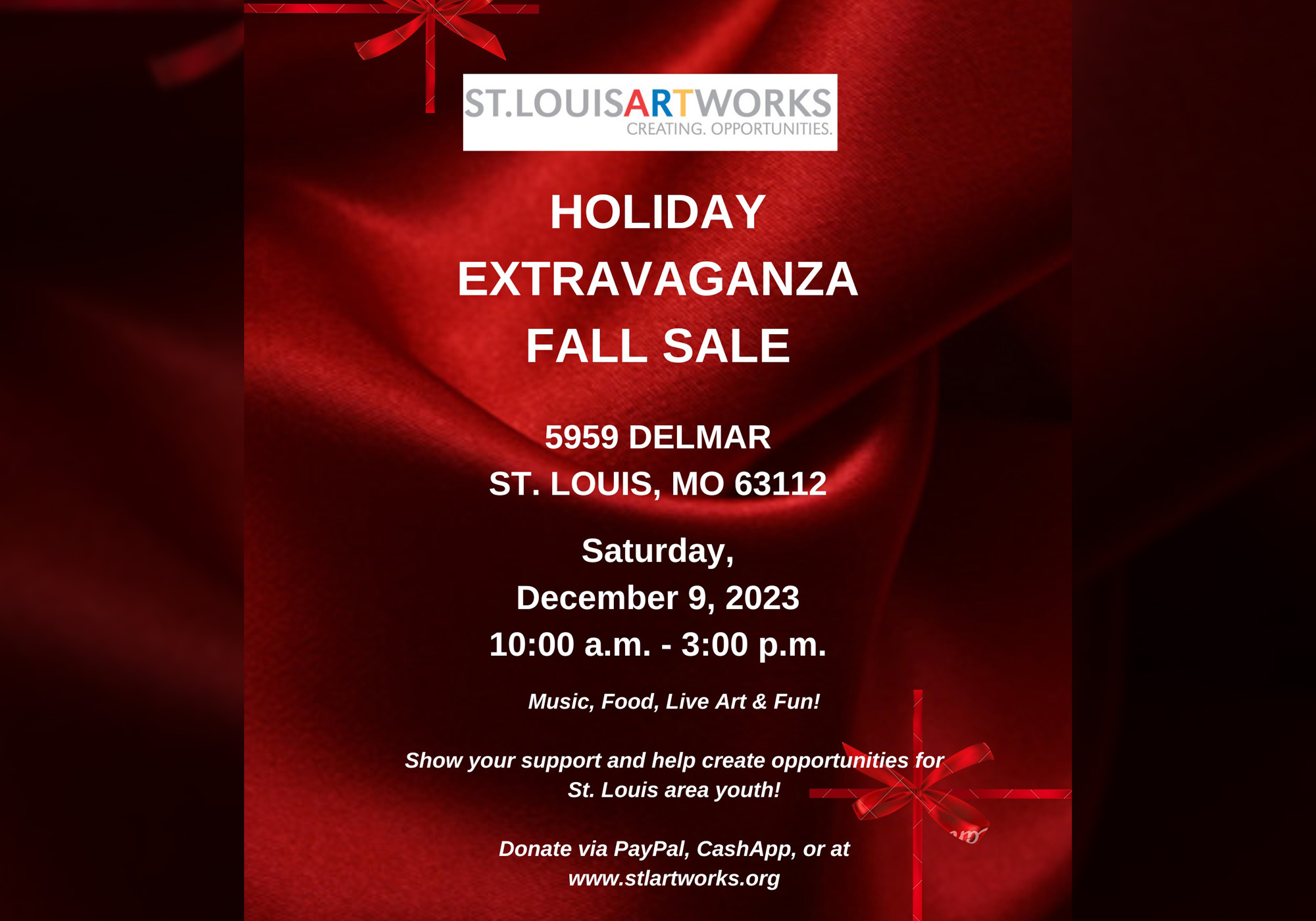 St. Louis Artworks Holiday Sale