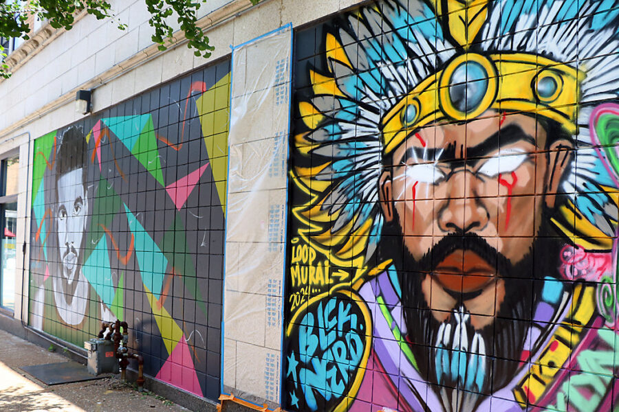 Artists create vibrant, diverse murals across Delmar Loop