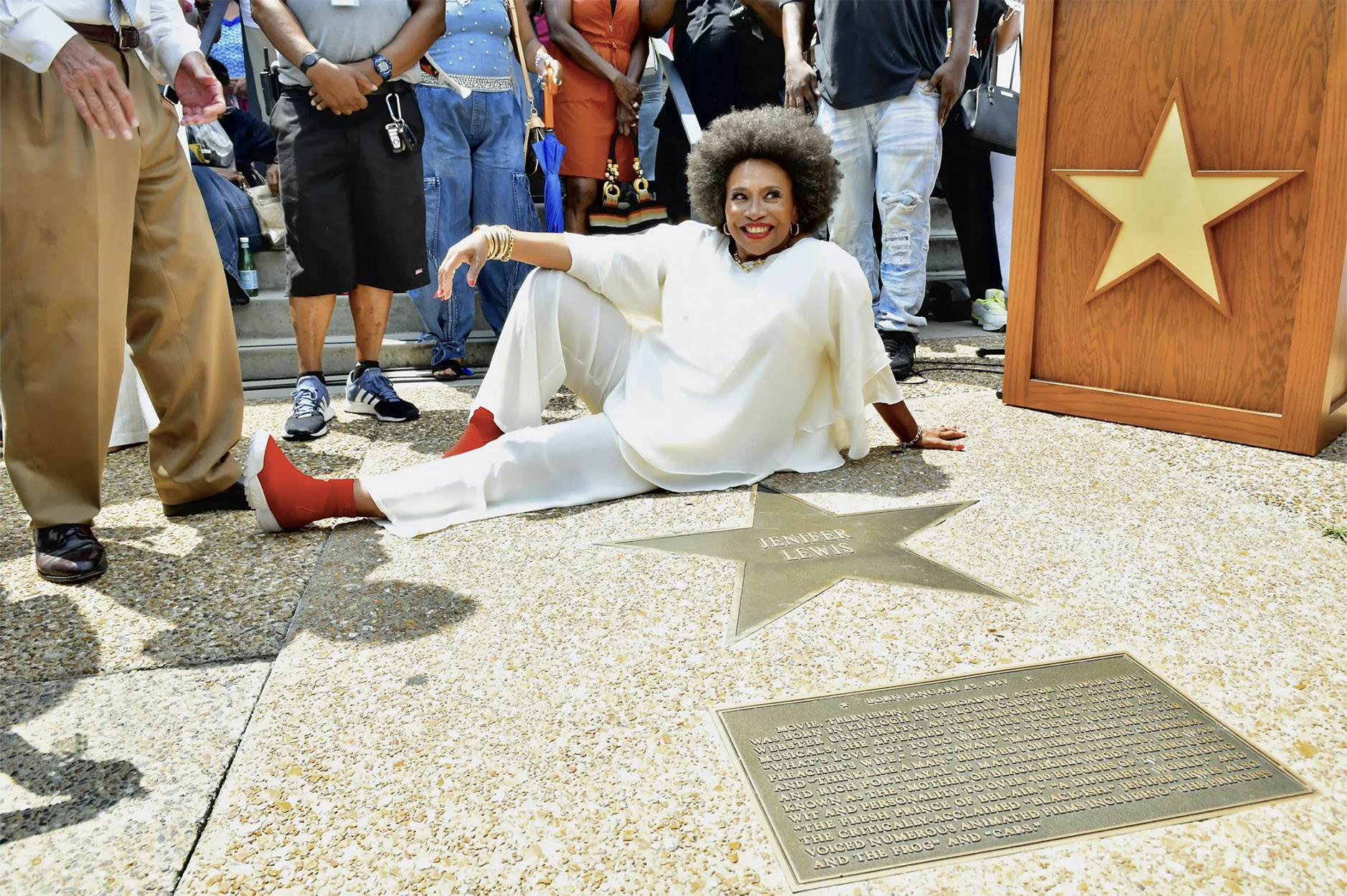 A star for a star: Jenifer Lewis enshrined on the St. Louis Walk of ...