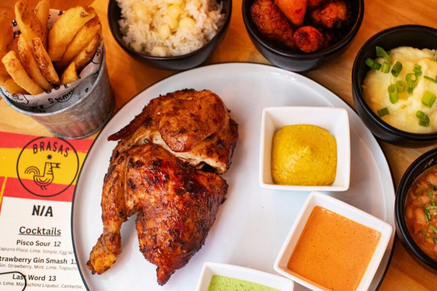 Peruvian rotisserie concept Brasas is now open in the Delmar Loop
