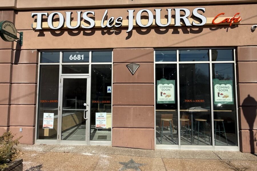 Korean-French bakery chain Tous les Jours opening soon in the Delmar Loop