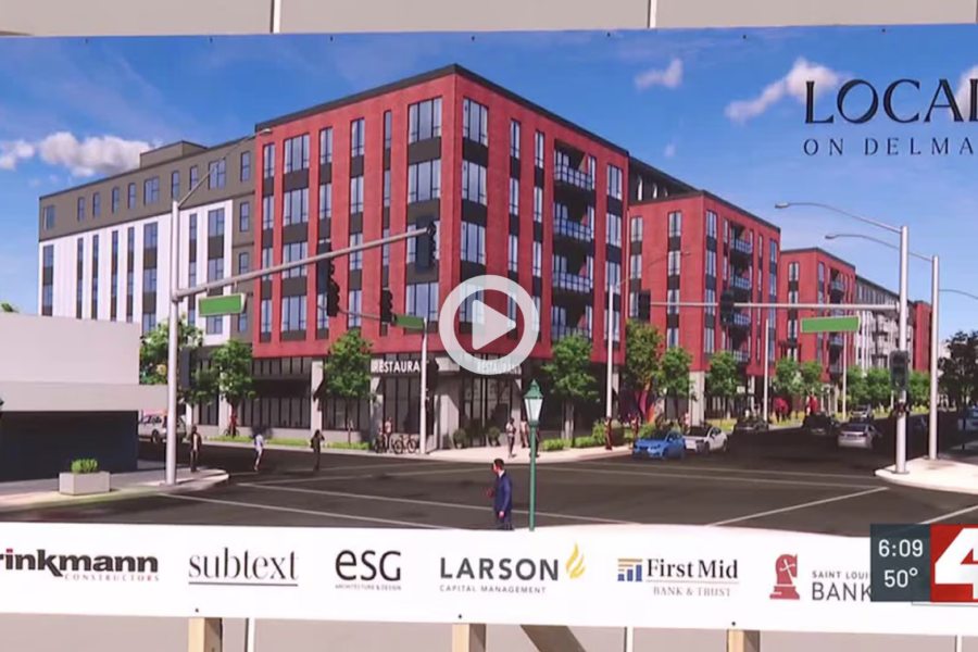 Nearly 300-unit complex, retail space breaks ground along Delmar Loop, is expected to boost business