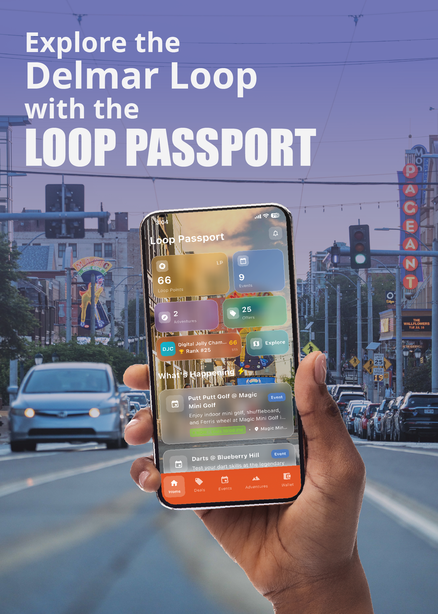 Loop Passport app promotion