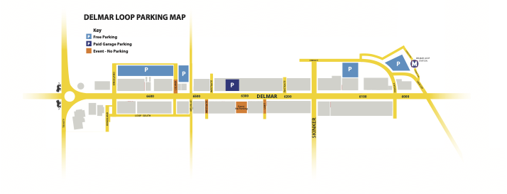 Flowering Artists Festival Parking Map